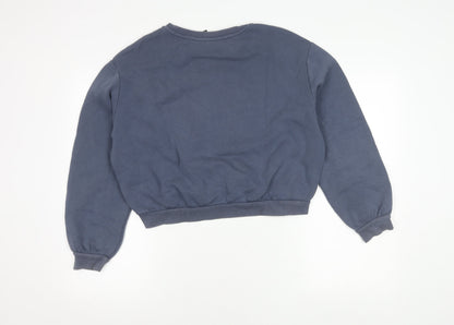DIVIDED Women’s Blue Pullover Sweatshirt, Size 12