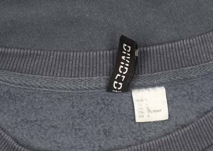 DIVIDED Women’s Blue Pullover Sweatshirt, Size 12