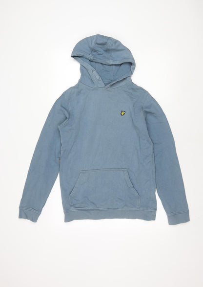 Lyle & Scott Boys Blue Pullover Hoodie, 14-15 Years