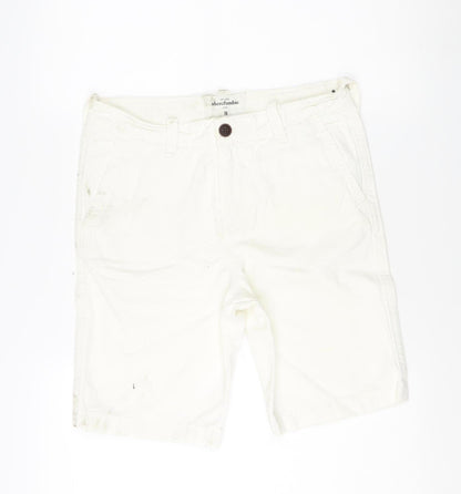Abercrombie White Teen Shorts, Size 16