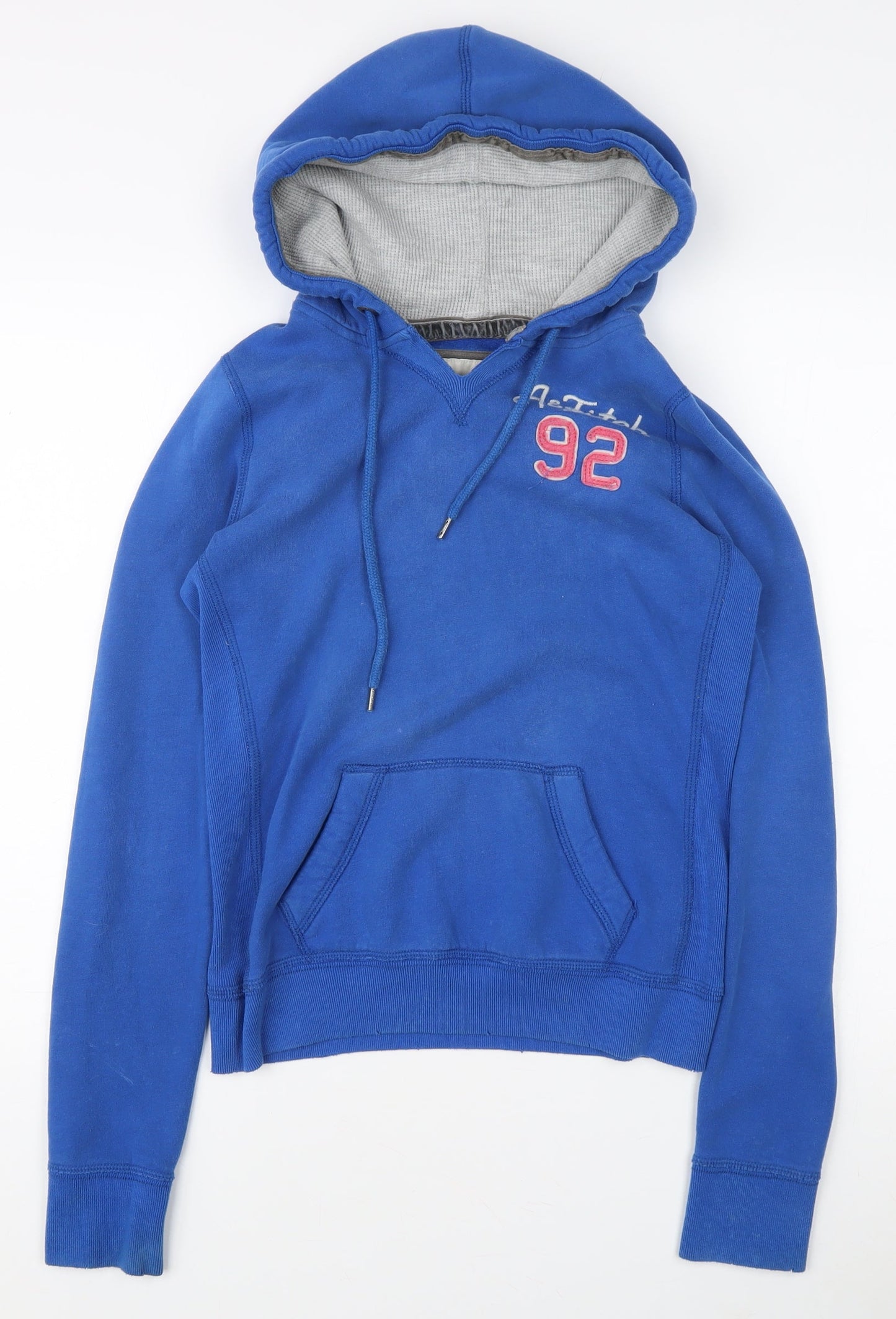 Abercrombie & Fitch Women's Blue Pullover Hoodie - M