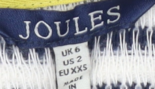 Womens UK Size 6 Joules Multicoloured Basic Blouse