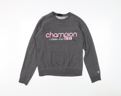 Champion Women's Grey Sweatshirt Size 12
