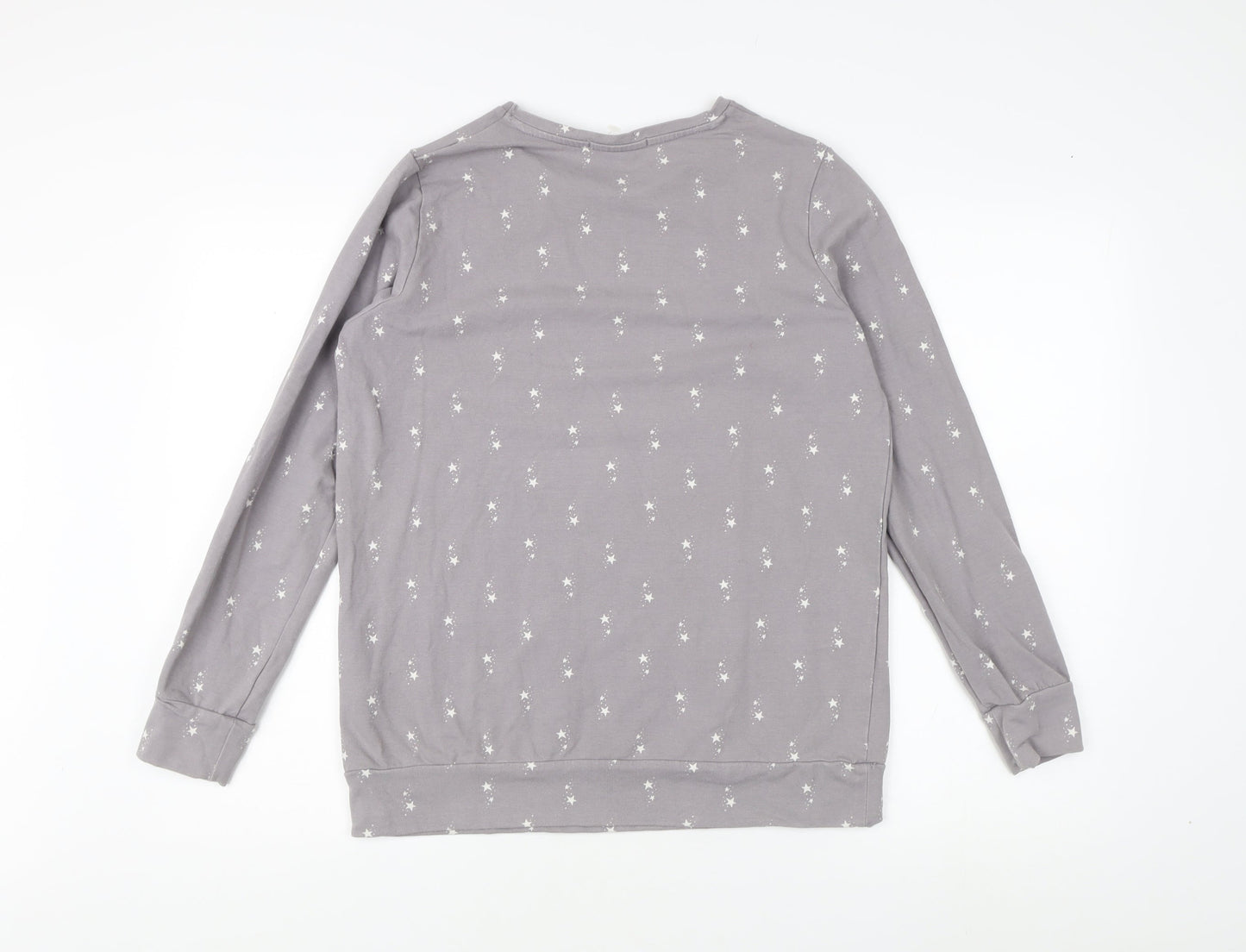 WoolOvers Women's Grey Pullover Sweatshirt, Size S