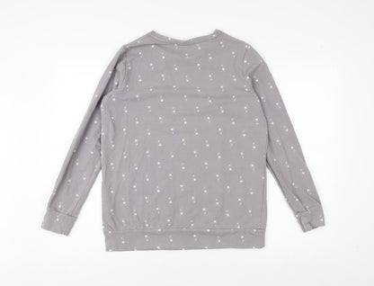 WoolOvers Women's Grey Pullover Sweatshirt, Size S