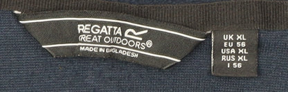 Mens UK Size XL Regatta Blue Pullover Sweatshirt