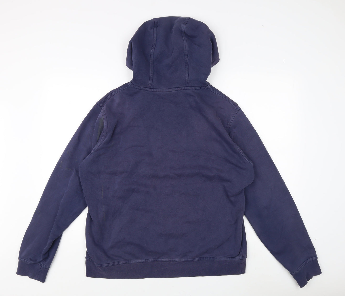 Mens UK Size L Nike Blue Pullover Hoodie