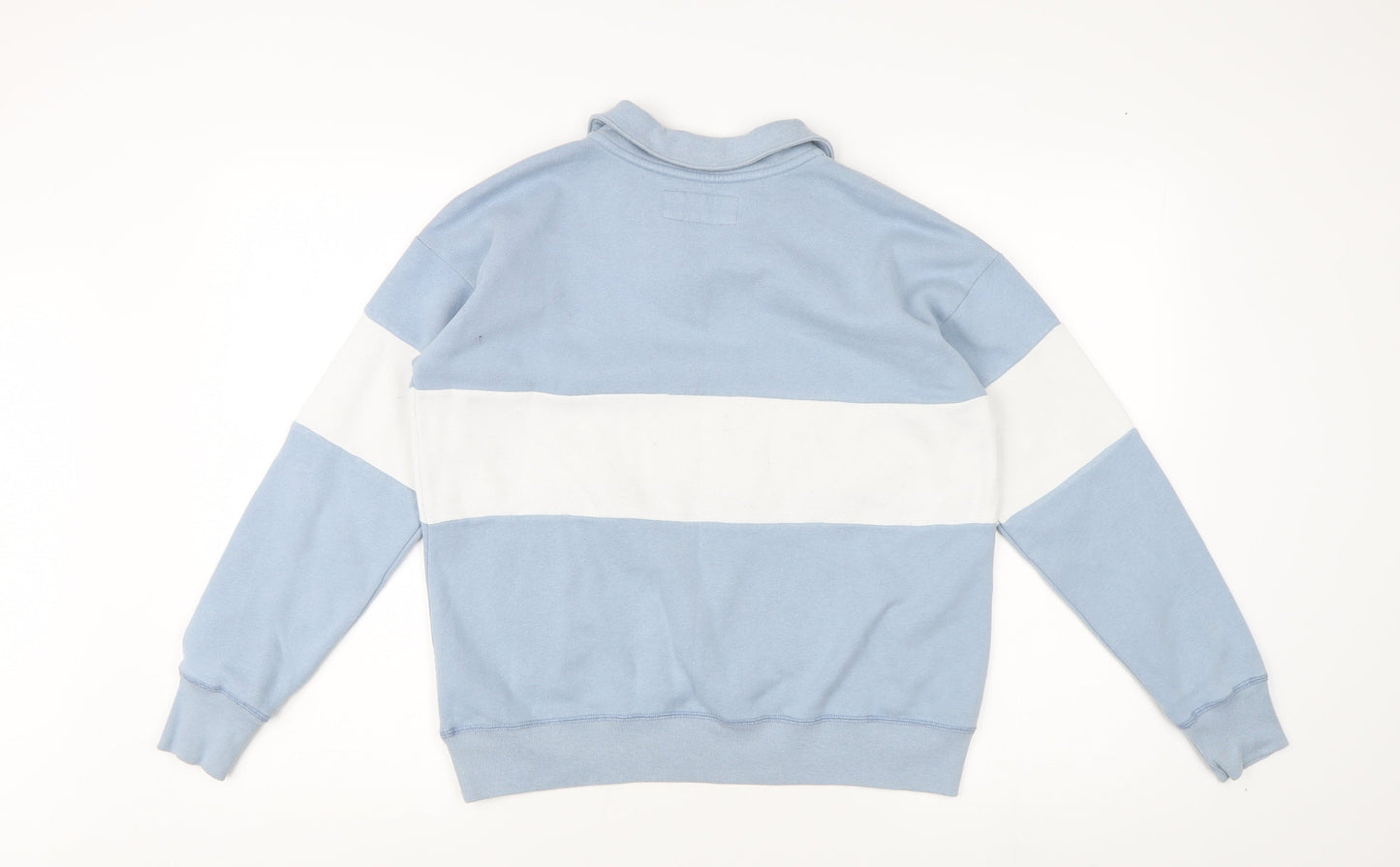 Abercrombie Kids Boys Blue & White Sweatshirt, Size 13-14