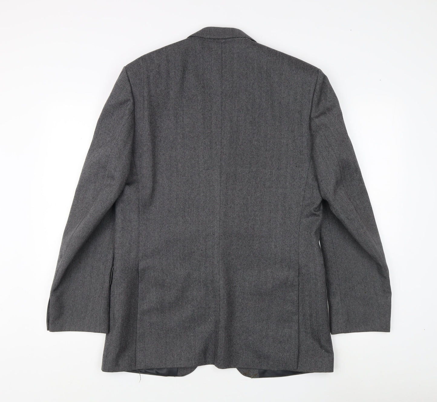 Mens UK Size 40 Van Heusen Regular Grey Suit Jacket