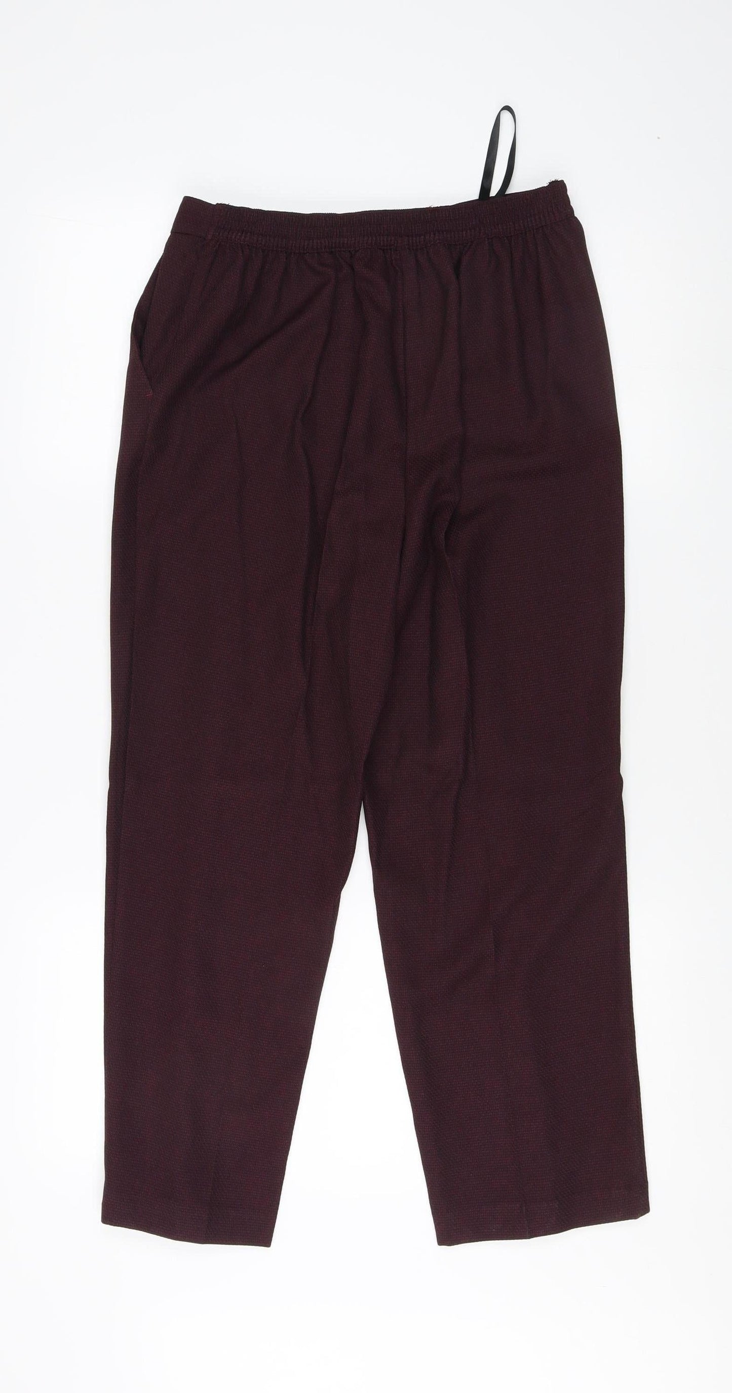 Womens UK Size 10 Honor Millburn Regular Fit  Red Trousers