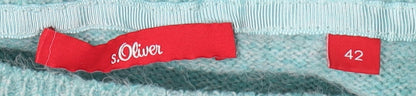 Womens UK Size 14 s.Oliver Blue Pullover Jumper