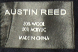 Austin Reed Men's Black V-Neck Pullover Jumper M