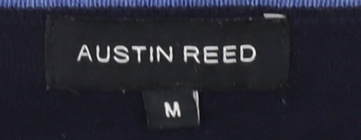 Austin Reed Men's Black V-Neck Pullover Jumper M