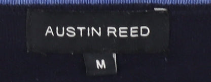 Austin Reed Men's Black V-Neck Pullover Jumper M