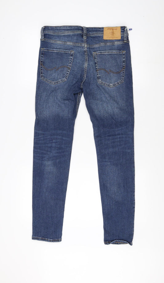 Jack & Jones Men's Blue Skinny Jeans Size 30