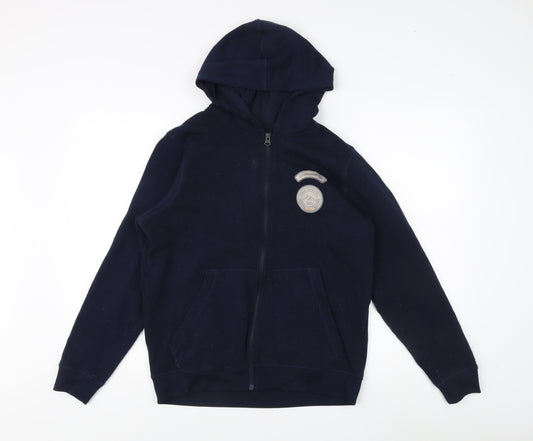 Regatta Women's Blue Full Zip Hoodie Size 10