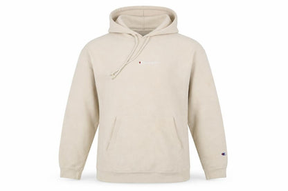 Mens UK Size M Champion Beige Pullover Hoodie