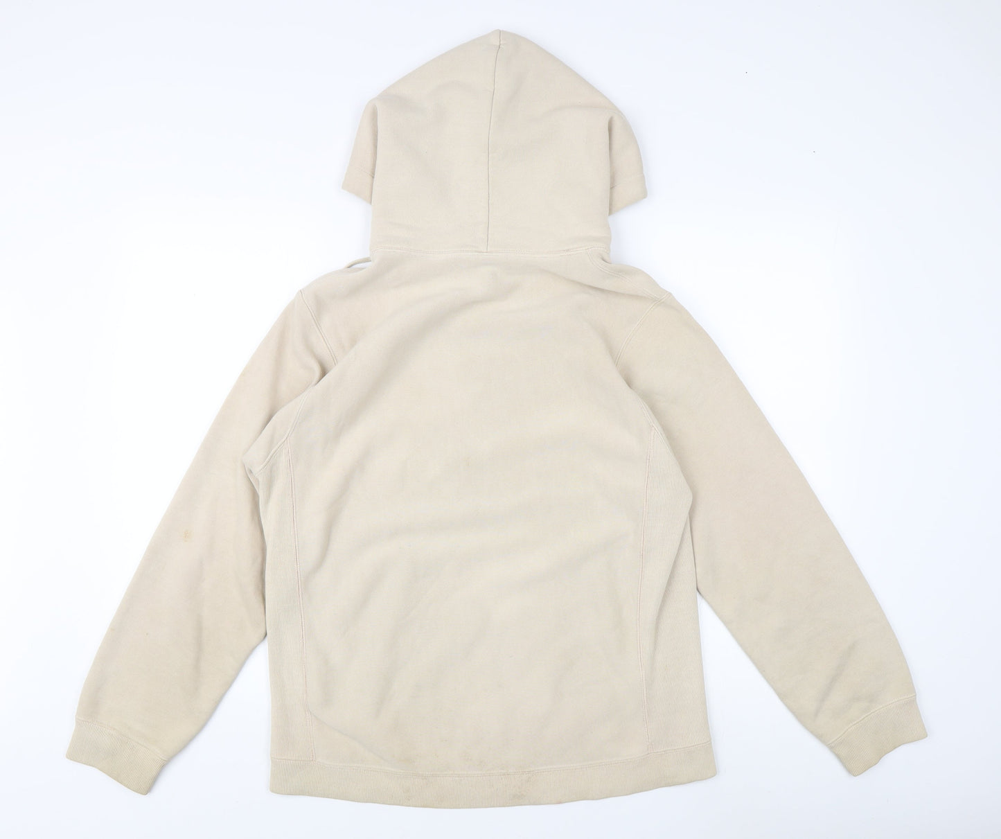 Mens UK Size M Champion Beige Pullover Hoodie