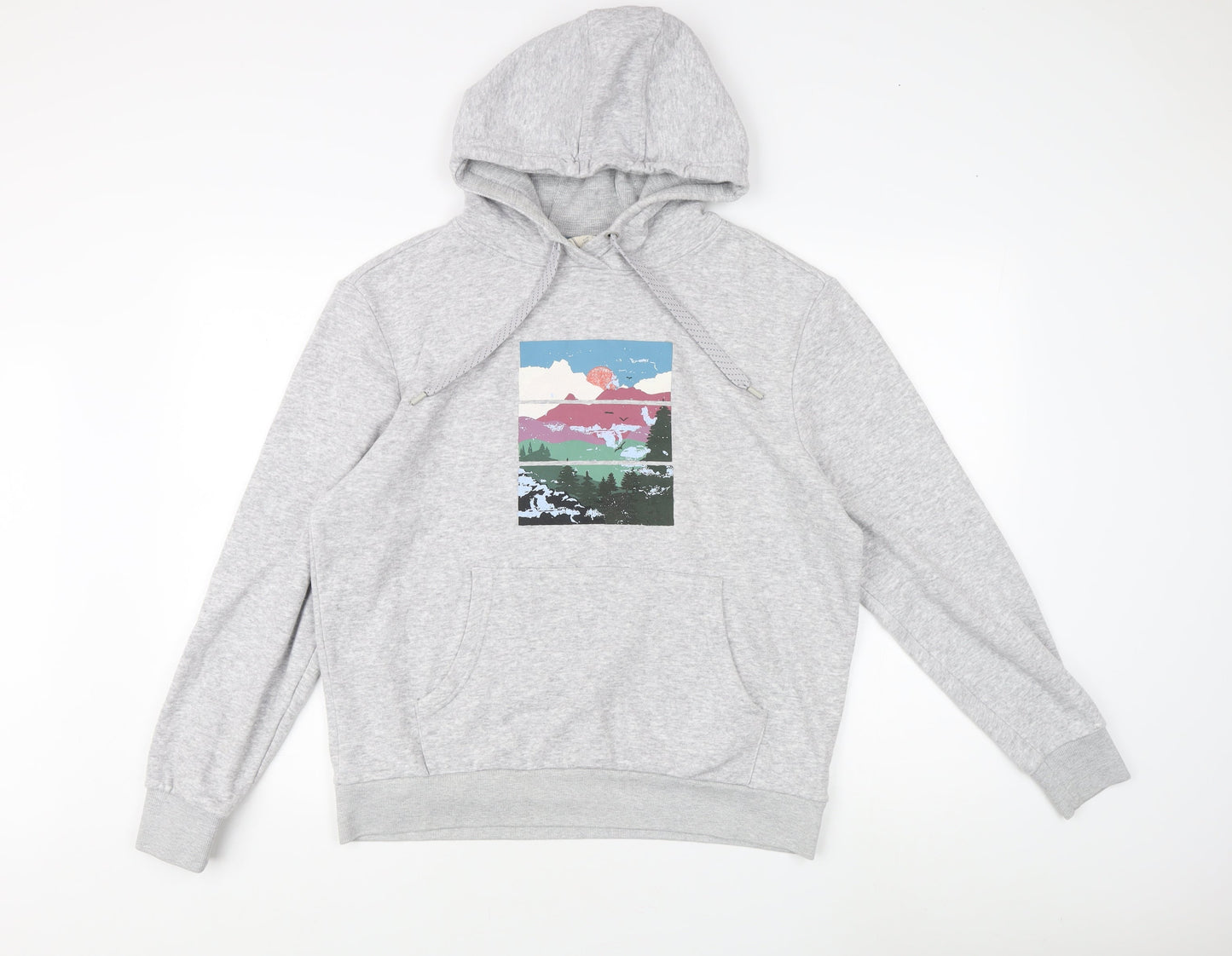 Womens UK Size 12 Mountain Warehouse Grey Pullover Hoodie