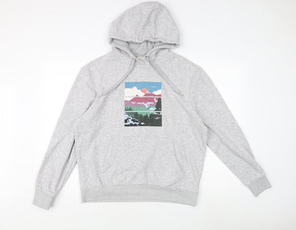 Womens UK Size 12 Mountain Warehouse Grey Pullover Hoodie