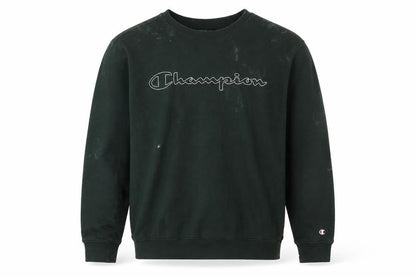 Mens UK Size M Champion Green Pullover Sweatshirt