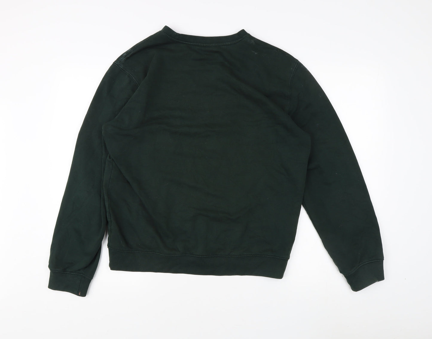 Mens UK Size M Champion Green Pullover Sweatshirt