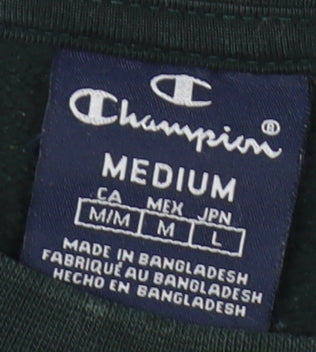 Mens UK Size M Champion Green Pullover Sweatshirt