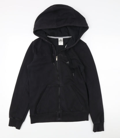 Adidas Men's Black Full Zip Hoodie S