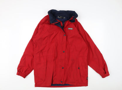 Womens UK Size 12 Regatta Red Rain Coat