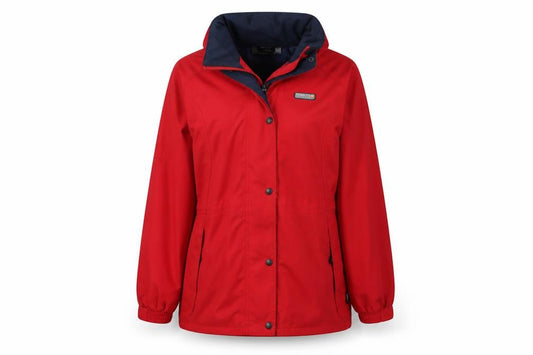 Womens UK Size 12 Regatta Red Rain Coat