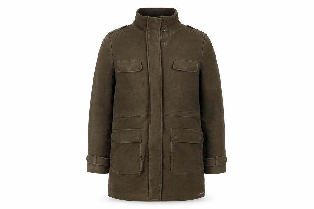Unisex Adults UK Size 10 Whistles Green Military Jacket
