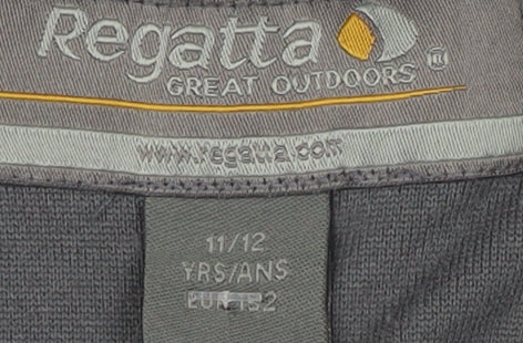 Regatta Boys' Grey Fleece 1/4 Zip Sweatshirt, 11-12 Years