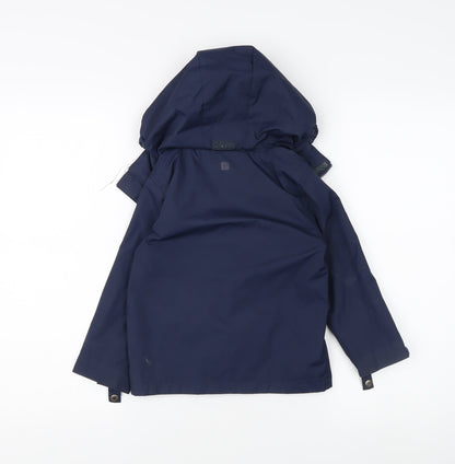 Mountain Warehouse Boys Blue Waterproof Jacket 3-4 Years