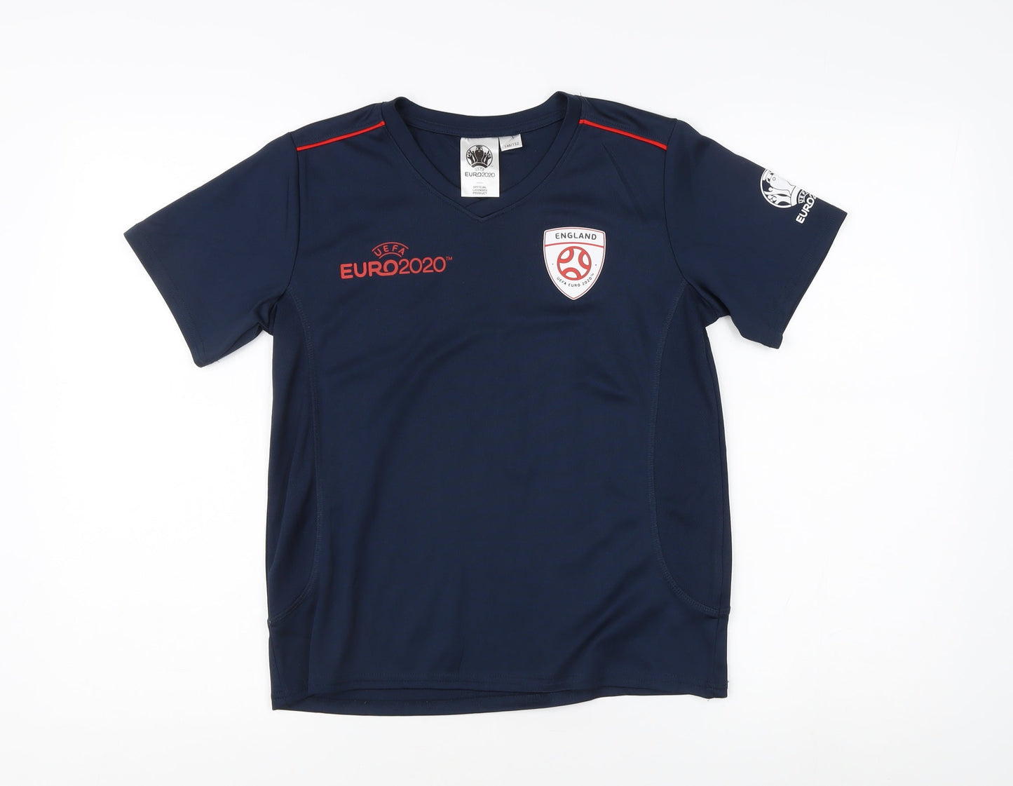 UEFA Euro 2020 Boys Blue Football T-Shirt 11 Years