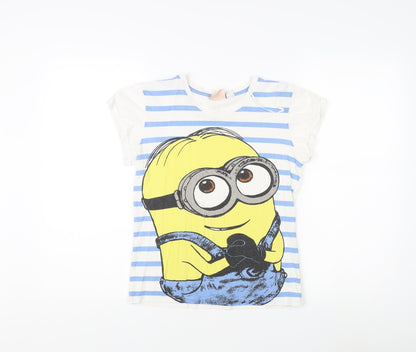 Minions Women's XS Multicoloured T-Shirt, Casual Summer