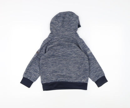 Regatta Boys Blue Pullover Hoodie 5-6 Years - Outdoor Style