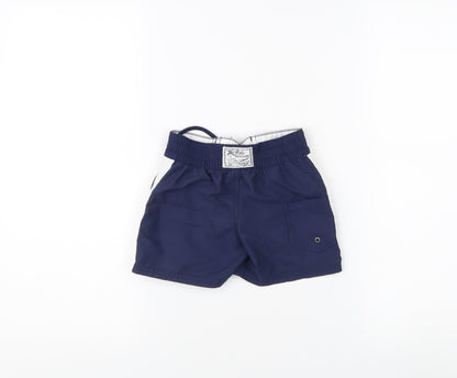 Polo Ralph Lauren Boys Blue Swim Trunks, 24 Months