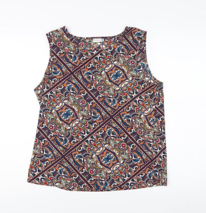 Jacqueline de Yong Women's Multicoloured Blouse Size 8