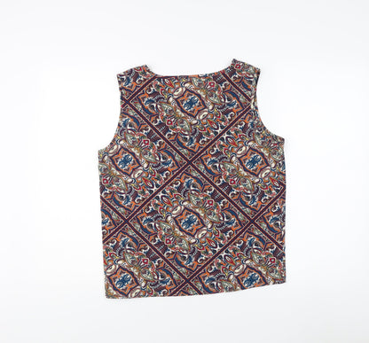 Jacqueline de Yong Women's Multicoloured Blouse Size 8