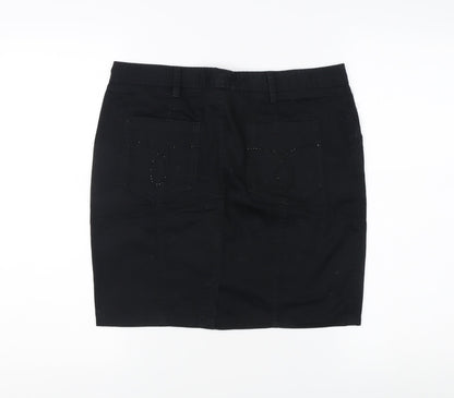 Calvin Klein Jeans Women's Black Pencil Skirt Size 12