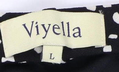Womens UK Size L Viyella Flare  Skirt