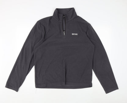 Mens UK Size M Regatta Black Pullover Sweatshirt