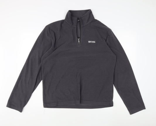 Mens UK Size M Regatta Black Pullover Sweatshirt