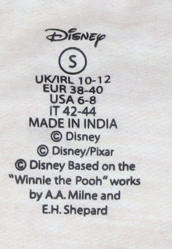 Womens UK Size 10 Disney Beige Pullover Sweatshirt