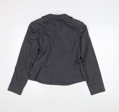 Jasper Conran Women’s Grey Pinstripe Blazer Size 12