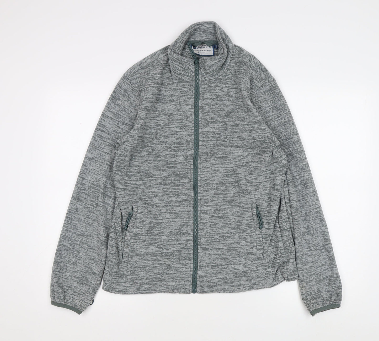 Mountain Warehouse Women’s Grey Fleece Jacket Size 10