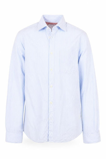 Mens UK Collar Size S JACK & JONES Smart Blue  Dress Shirt