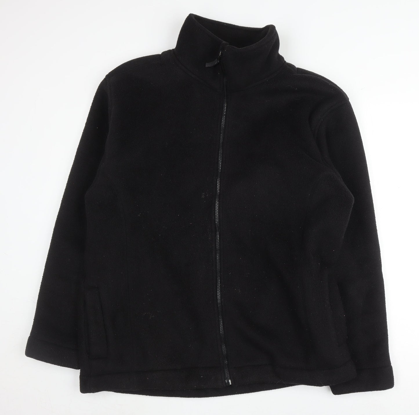 Mens UK Size L Portland Black Basic Jacket