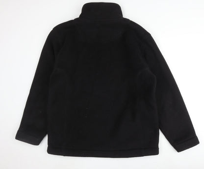 Mens UK Size L Portland Black Basic Jacket