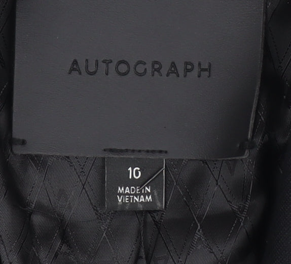 Autograph Women's Black Regular Fit Blazer Size 10